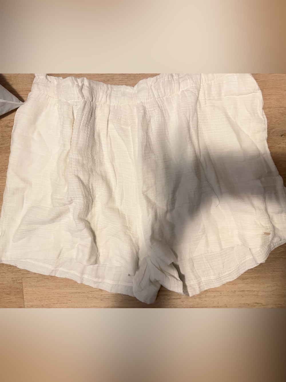 Cozy Earth Bamboo Gauzy White Shorts